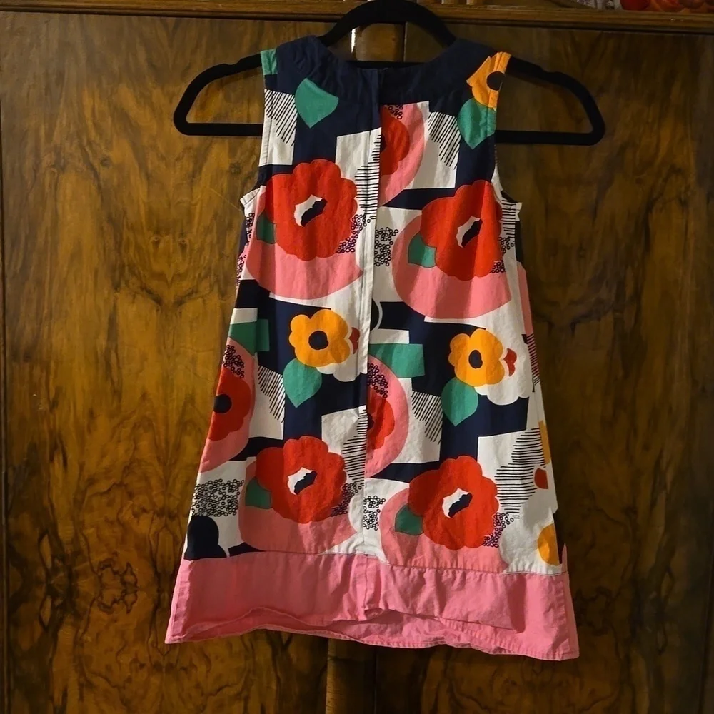 Gymboree Girls Floral Cotton Dress Size 8